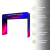 Square Shape Tension Fabric Display Arch With Header