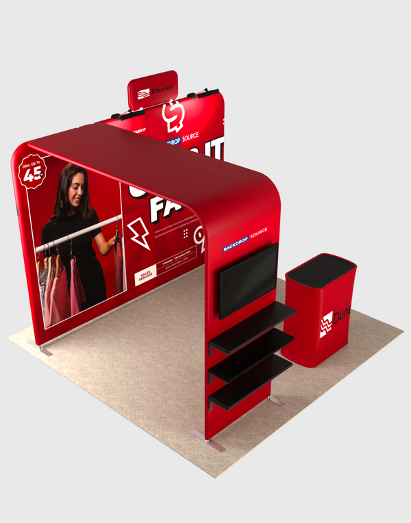 Portable Exhibit Display 3m x 3m - Model 17