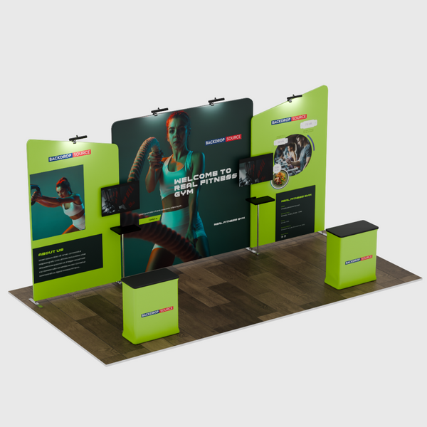 Portable Exhibit Display 6m x 3m - Model 6