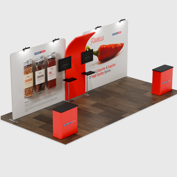 Portable Exhibit Display 6m x 3m - Model 13