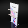 LED light box with Shelves