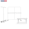 3x3m Starter Booth Kit with Backwall, Banner Stand & Table Cover
