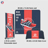3x3m Starter Booth Kit with Backwall, Banner Stand & Table Cover