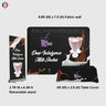 3x3m Starter Booth Kit with Backwall, Banner Stand & Table Cover