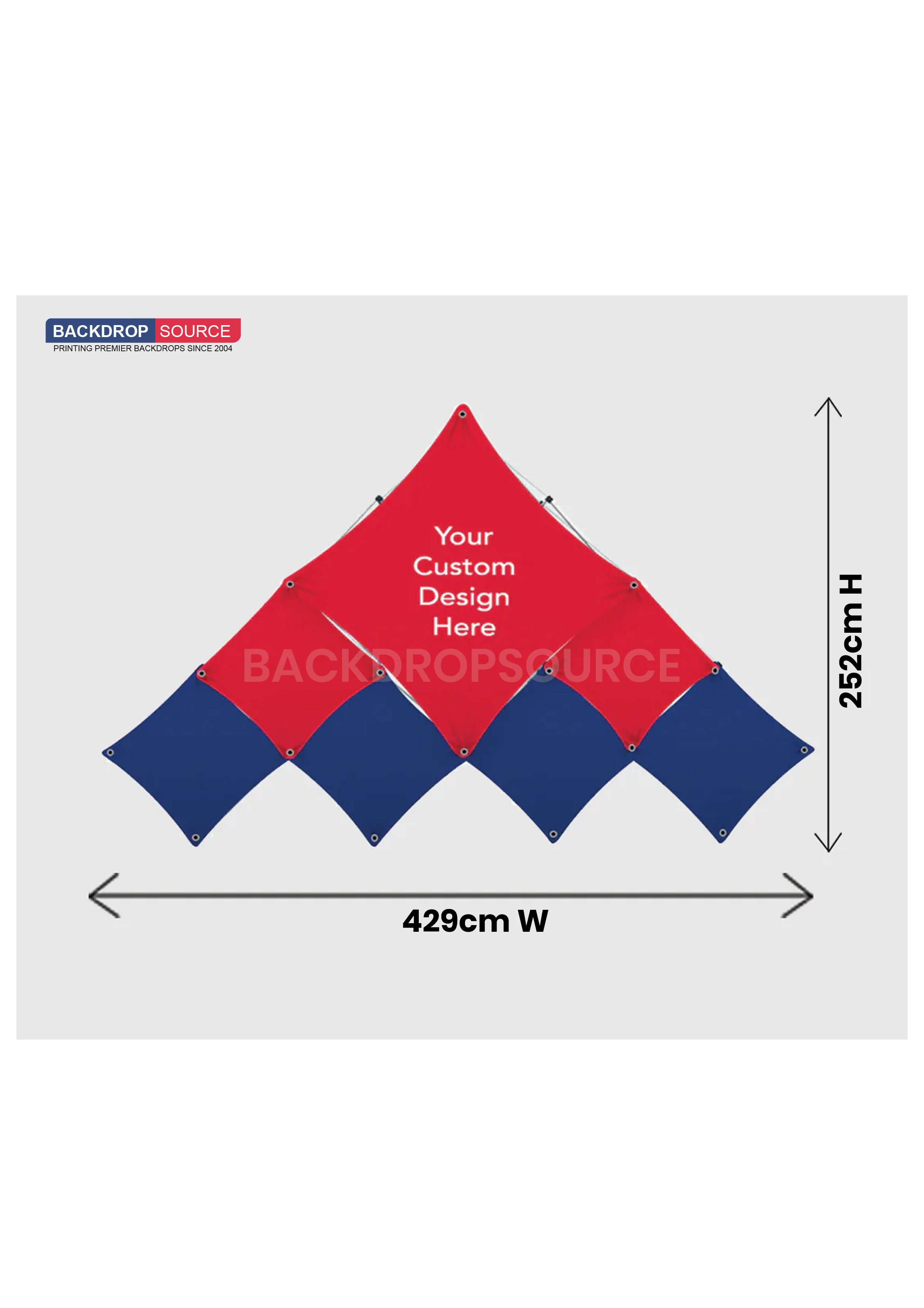 Rotographics Display Triangular Triangular Large Pop-Up GeoMetrix Grid Display | Trade Show Stand India ...