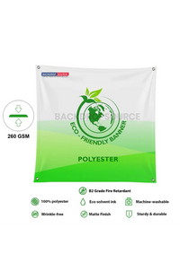 TrueKolor Eco-Friendly Wrinkle Free Fabric Banner Printing - Test
