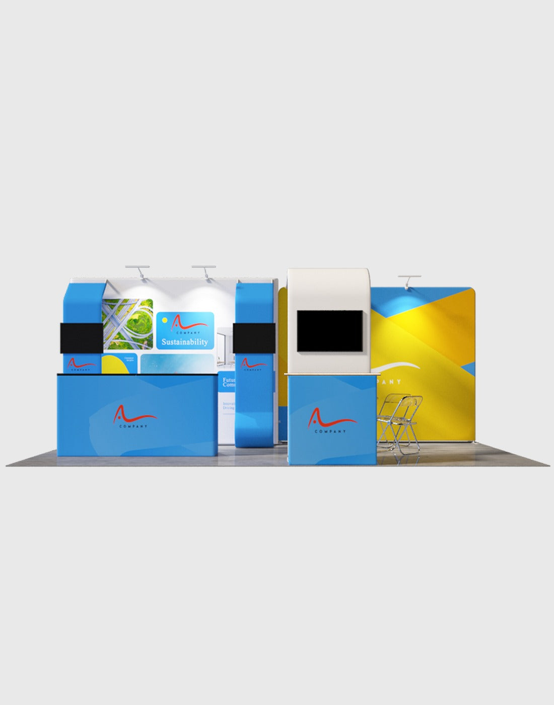 Portable Exhibit Display 6m x 3m - Model 20