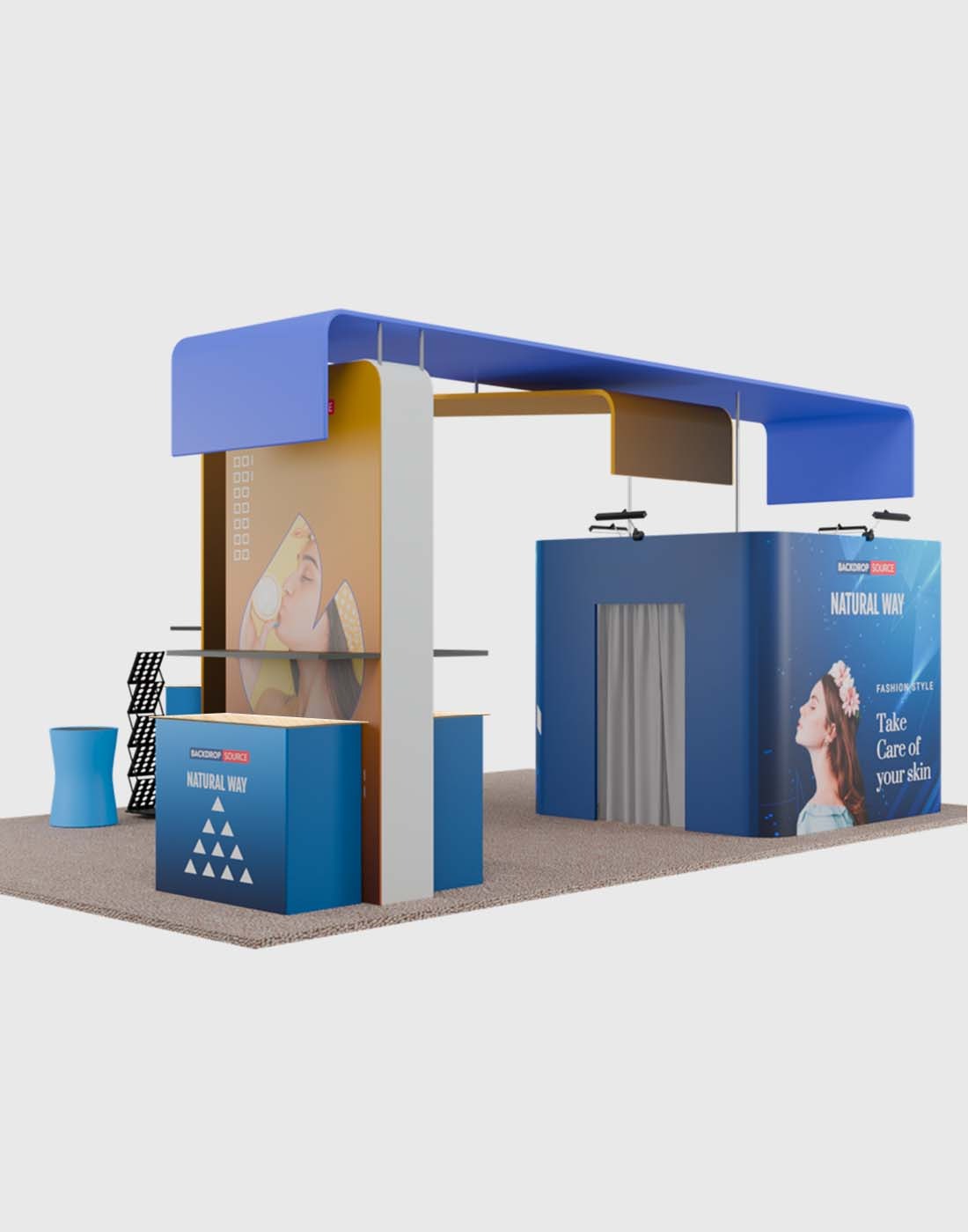 Modular Booth Kits 6m x 6m - Model 12