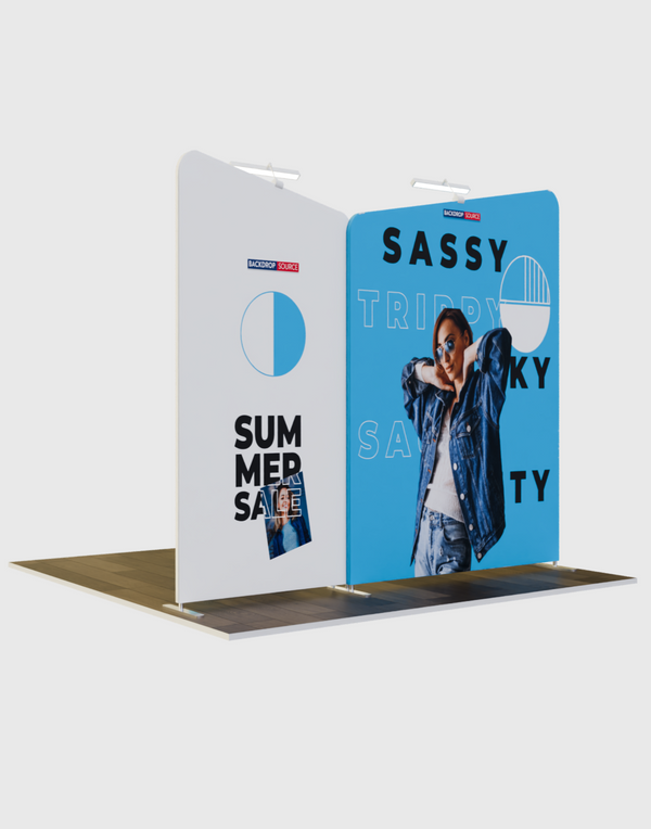 Portable Exhibit Display 3m x 3m - Model 4