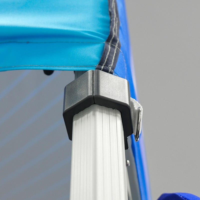 3m x 3m Canopy Kit with Waterfall Shelves & TV Mounts
