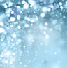 Lights on Blue Background Bokeh Print Photography Backdrop