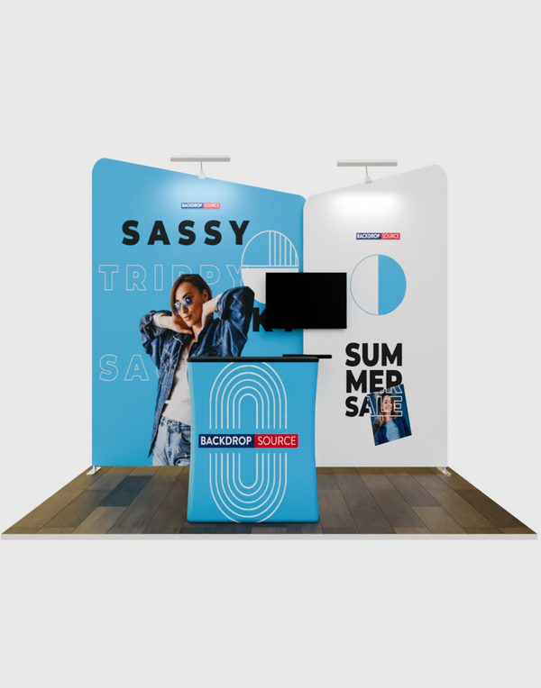 Portable Exhibit Display 3m x 3m - Model 4