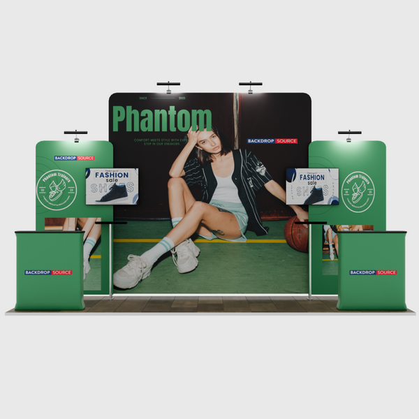 Portable Exhibit Display 6m x 3m - Model 5