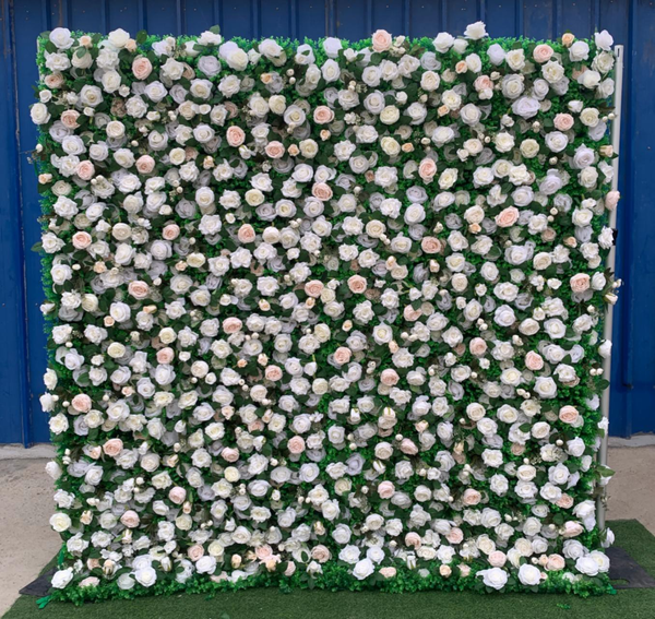 Artificial Floral Event Wall Backdrop – Style 41