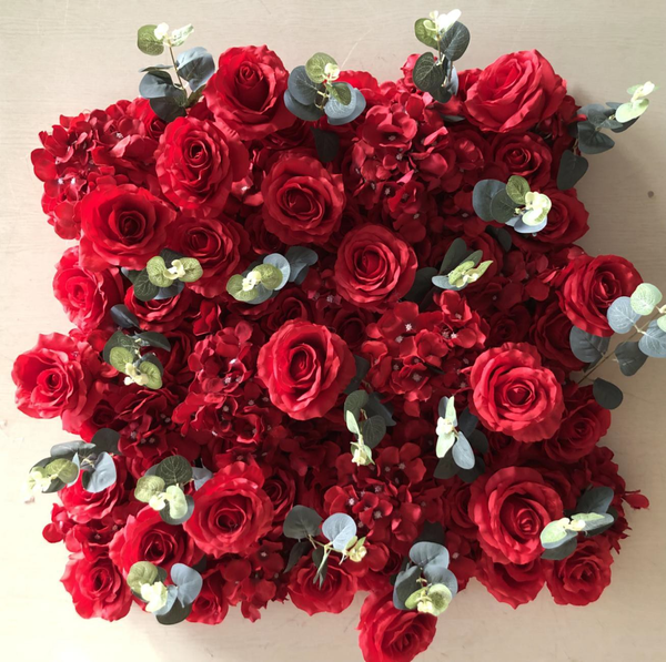 Artificial Floral Event Wall Backdrop – Style 67