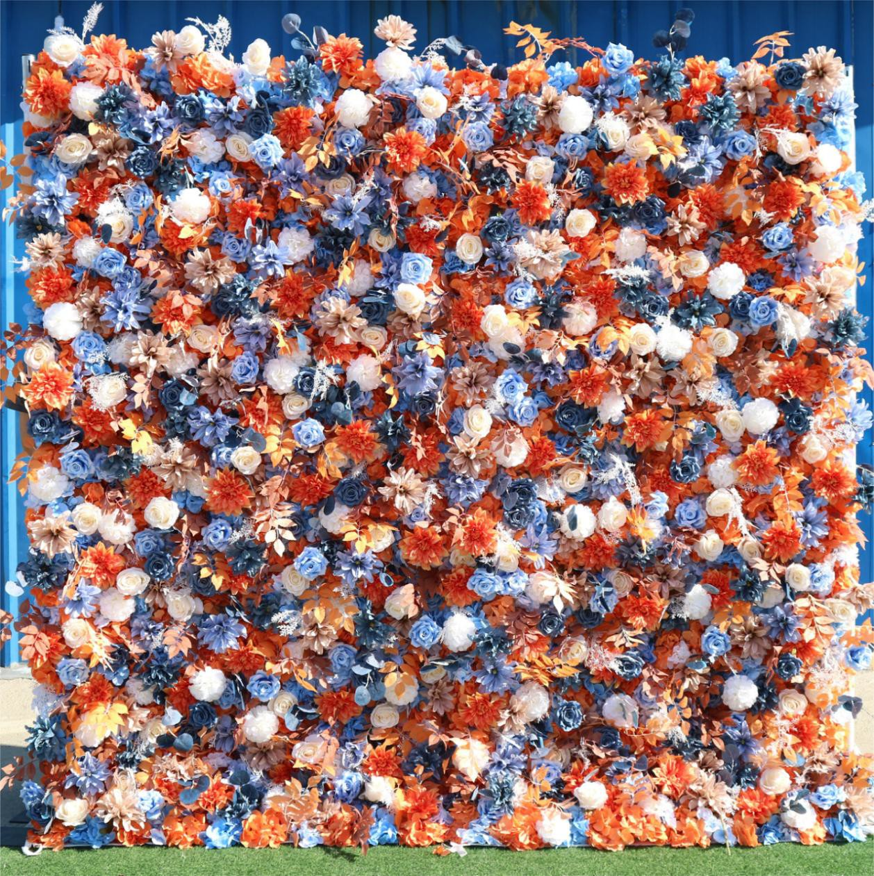 Artificial Floral Event Wall Backdrop – Style 29