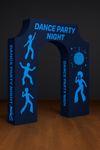 3D Triumphal Arch Backdrop