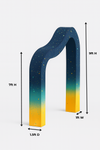 3D Curved Wave Arch Backdrop