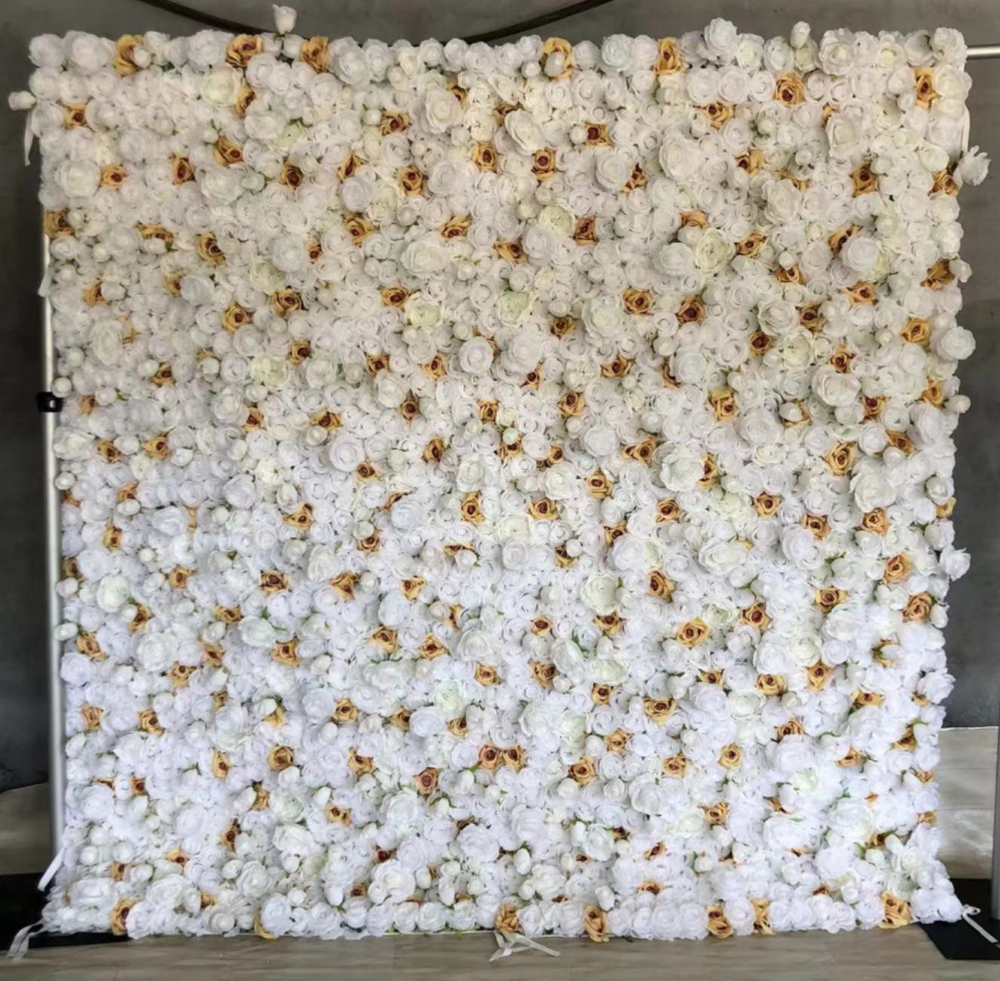 Artificial Floral Event Wall Backdrop – Style 50