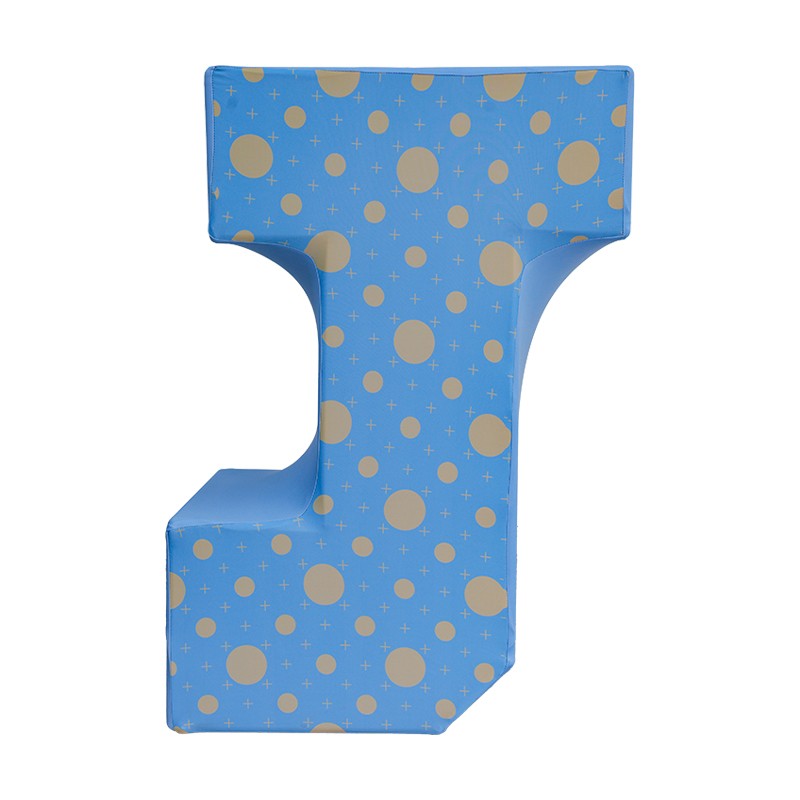 Freestanding 3D Alphabet Stand