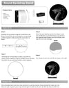 Pre Designed Round Frame Stand for Parties/ Events/ Weddings