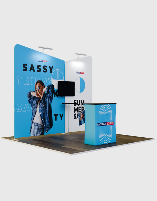 Portable Exhibit Display 3m x 3m - Model 4