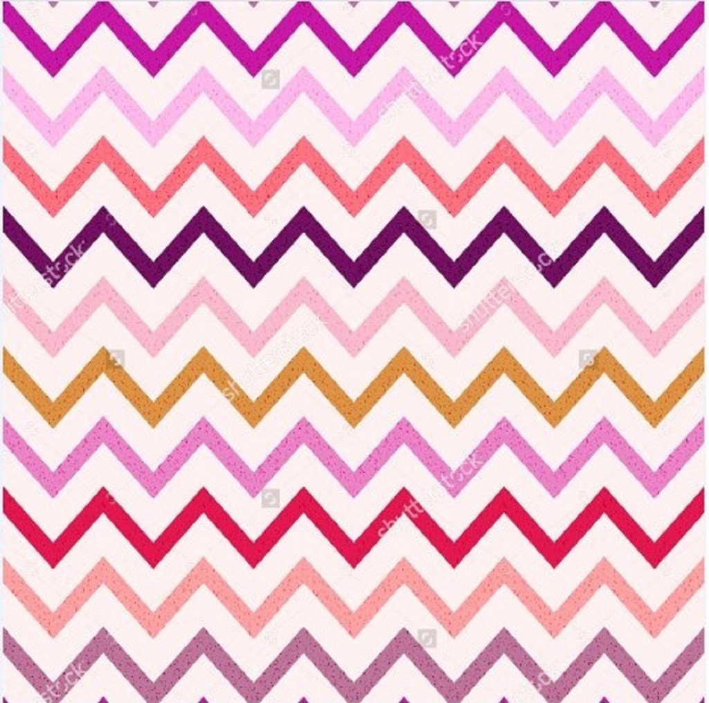 Seamless Wave Stripes Pattern Print Photography Backdrop