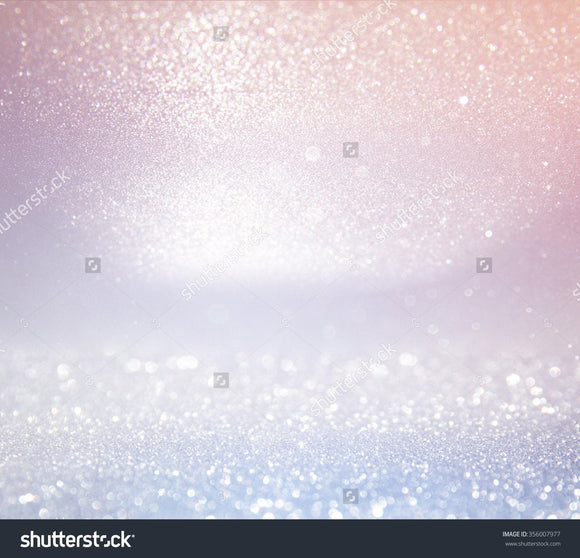 Light Silver and Pink Glitter Print Photography Backdrop