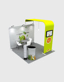 Modular L Arch TV Display Exhibition Kit for 3m Wide Booths