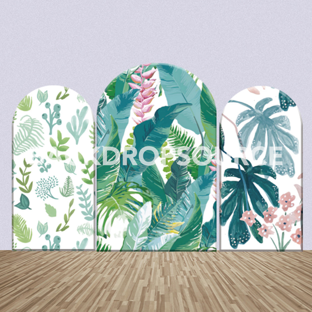 Leaf Painting Themed Party Backdrop Media Sets for Birthday / Events/ Weddings - Backdropsource