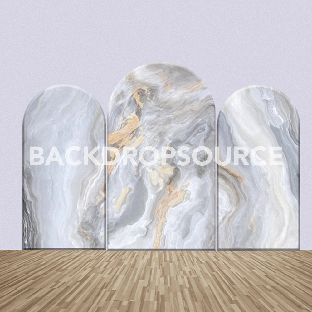 Marble Themed Party Backdrop Media Sets for Birthday / Events/ Weddings - Backdropsource