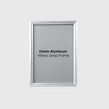 25mm Aluminum Snap Frame