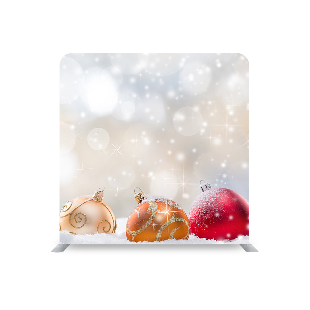 Abstract Christmas Photography STRAIGHT TENSION FABRIC MEDIA WALL - Backdropsource