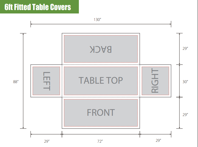 Fitted Table Cover - Backdropsource