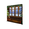 Snowy Out view STRAIGHT TENSION FABRIC MEDIA WALL - Backdropsource