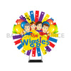 The Wiggles Themed Circle Round Photo Booth Backdrop - Backdropsource