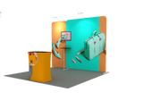 Portable Exhibit Display 3m - Model 1