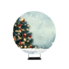 Blurred Christmas Tree Backdrop Circle Backdrop Stand - Backdropsource