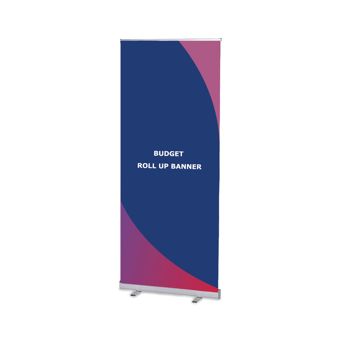 Budget Roll Up Banner - Backdropsource