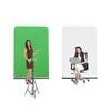 Chroma Green/White Backdrop for Backgrounds (Size 2m wide x 2.3m high) - Backdropsource