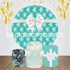 Diamond Decorated Themed Event Party Round Backdrop Kit - Backdropsource