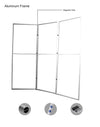 Magnetic Displays - 3 Panel - Backdropsource
