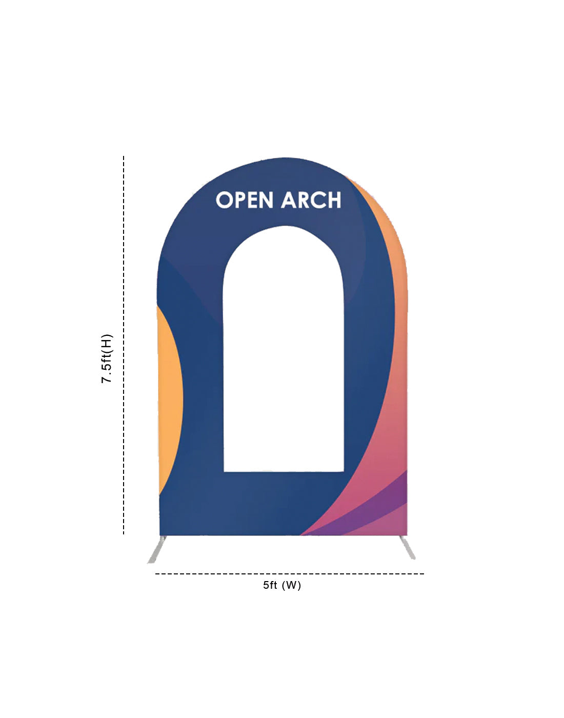 Open Arch Stand - Backdropsource