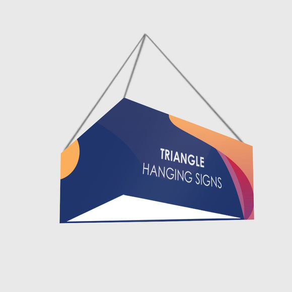 SkyTube Triangle Hanging Banner - Backdropsource