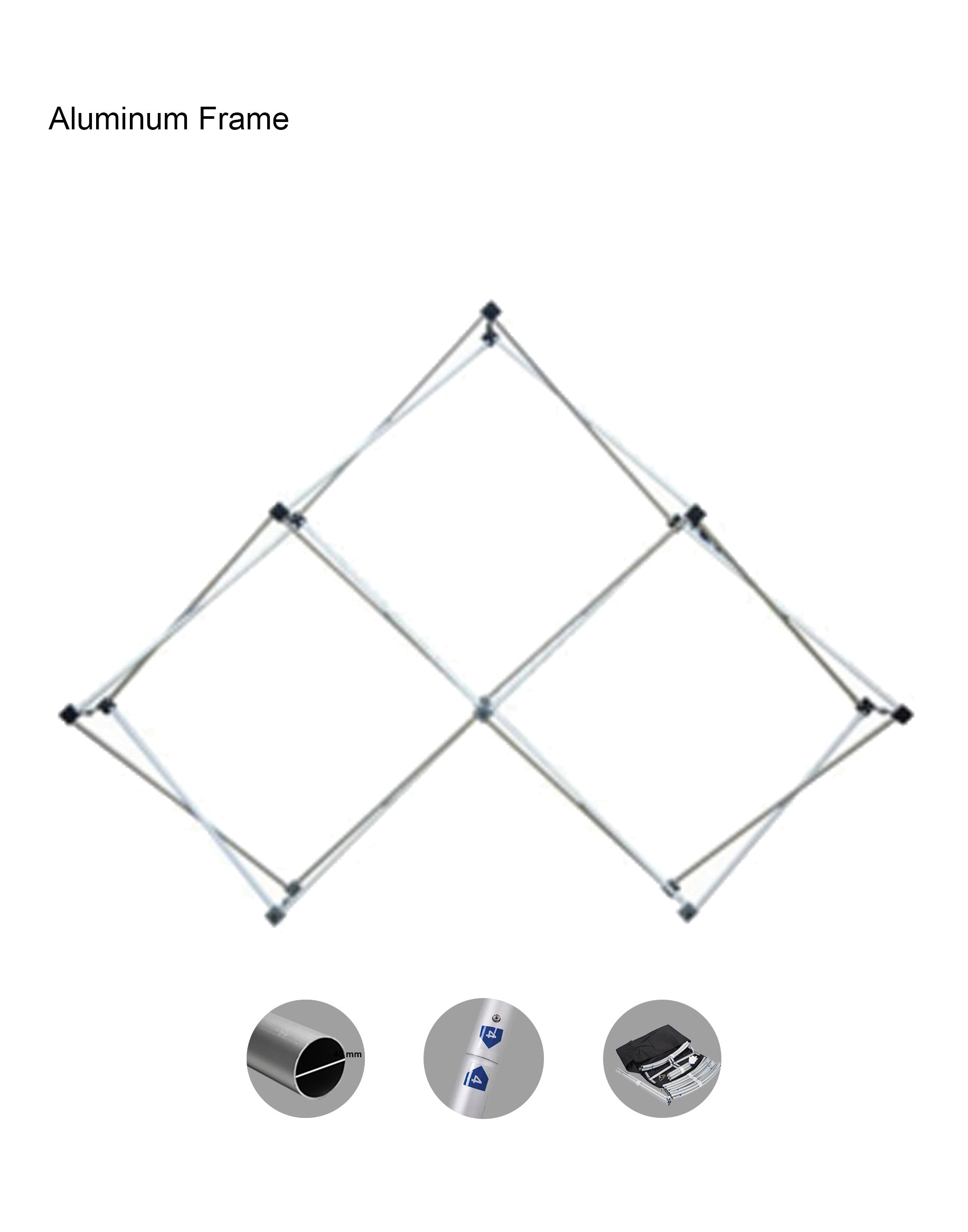 Triangular Pop up Geometrix Grid Display for Events – Backdropsource India